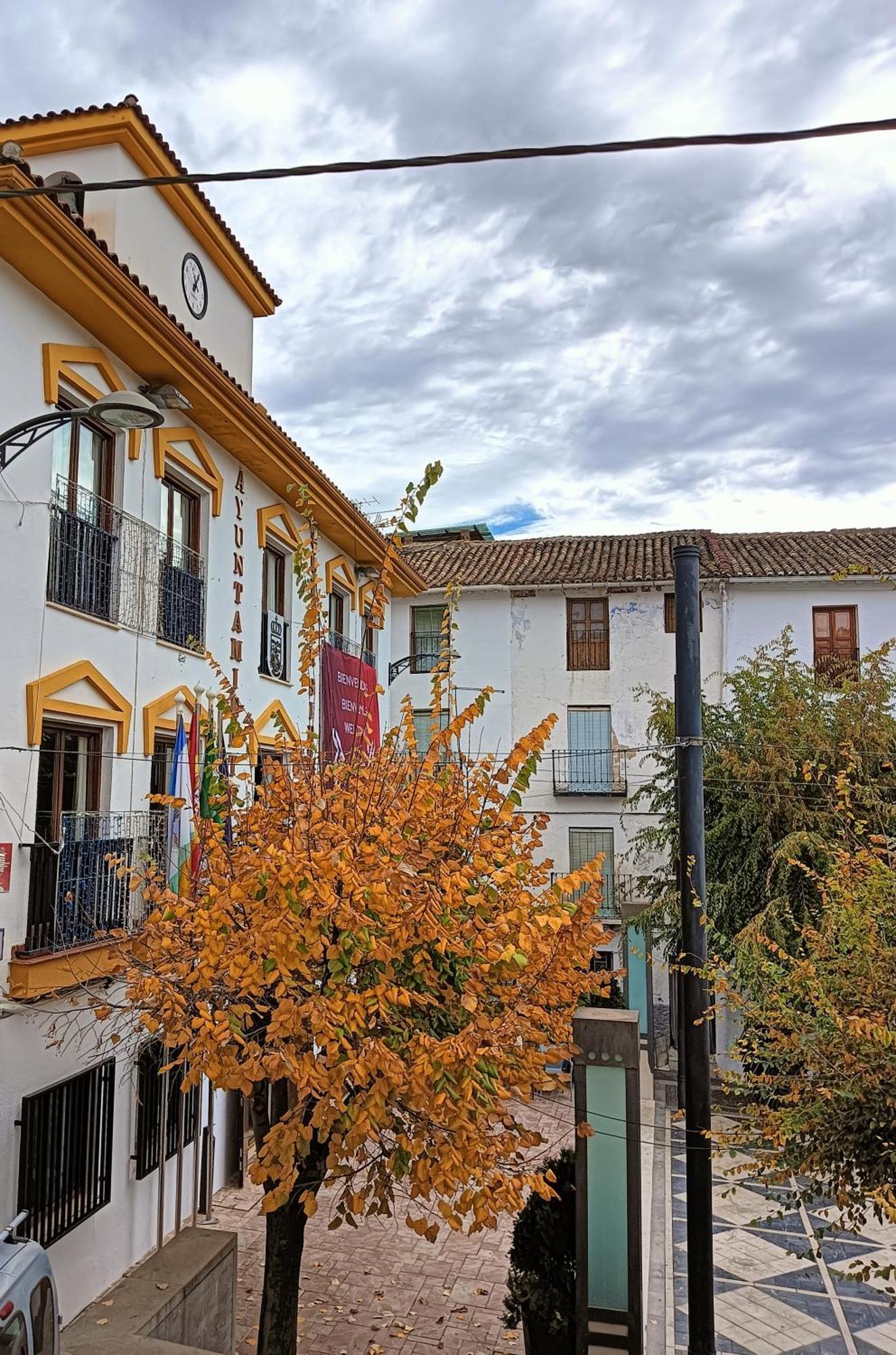 La Casa De La Plaza Apartamento Guejar Sierra Exterior foto